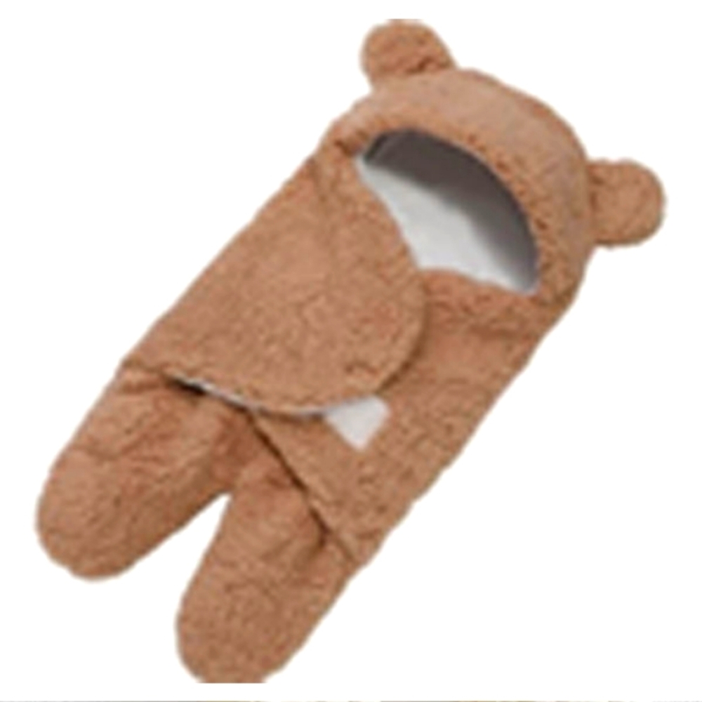 Honeybee Meemee baby swaddle wrap 0-6 and 0-9 brown or white